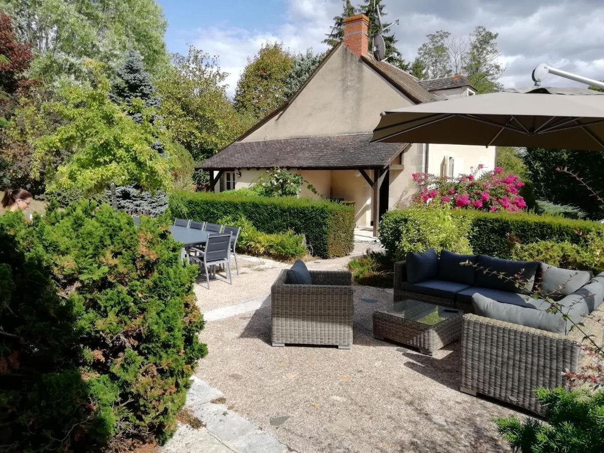 Gite Haut De Gamme Pres De L'Abbaye De Noirlac - Sejour Tout Confort Avec Jardin Et Terrasses - Fr-1-586-13 Bruere-Allichamps Eksteriør billede